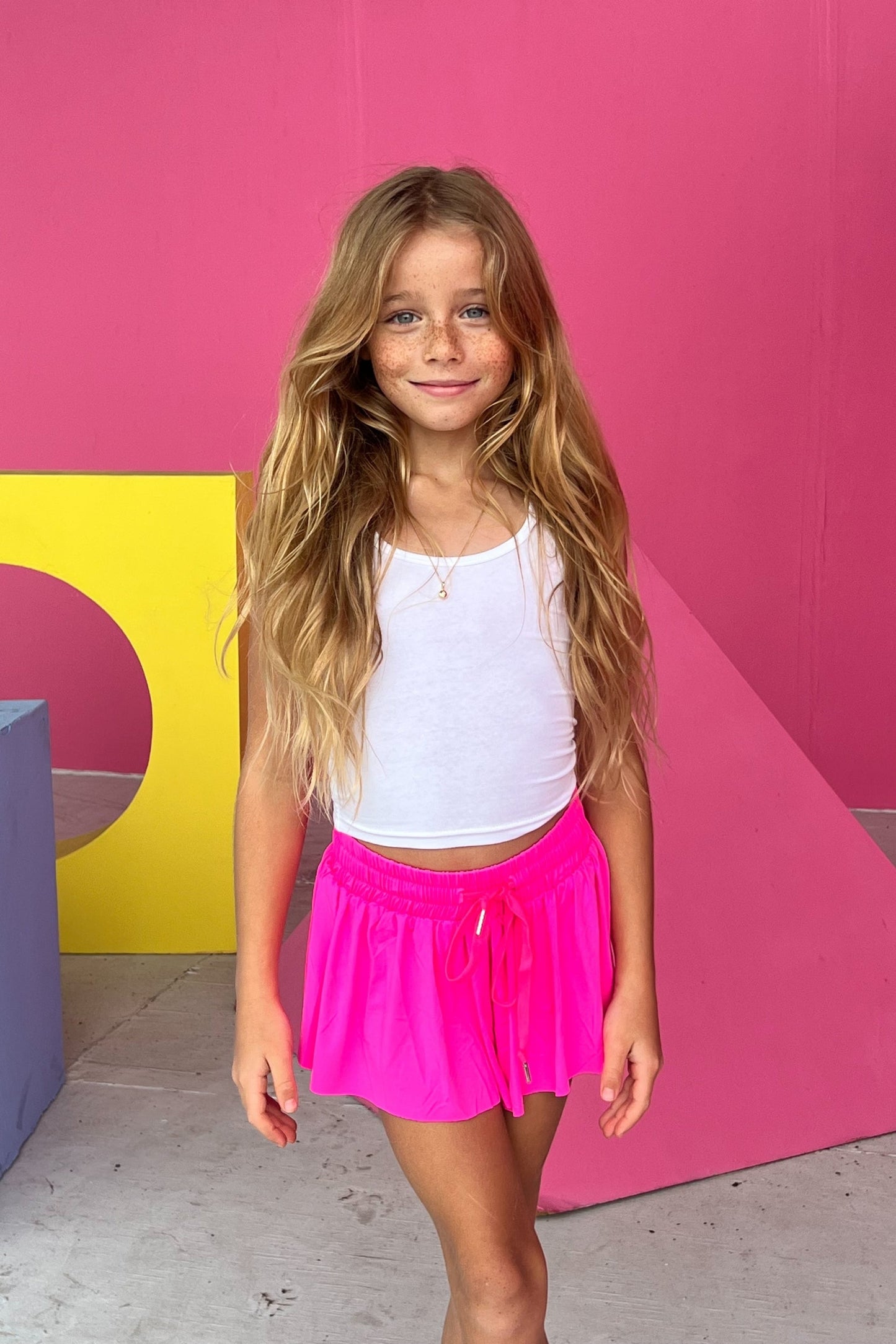 TWEEN FARRAH SOLID SHORTS - FINAL SALE