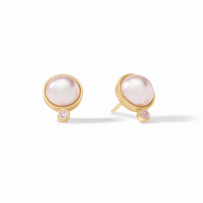 The Pink Stud - Gold - Pink Pearl - OS
