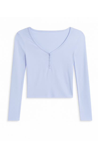TWEEN TESS L/S BUTTONDOWN TOP