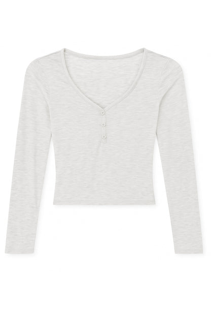 TWEEN TESS L/S BUTTONDOWN TOP
