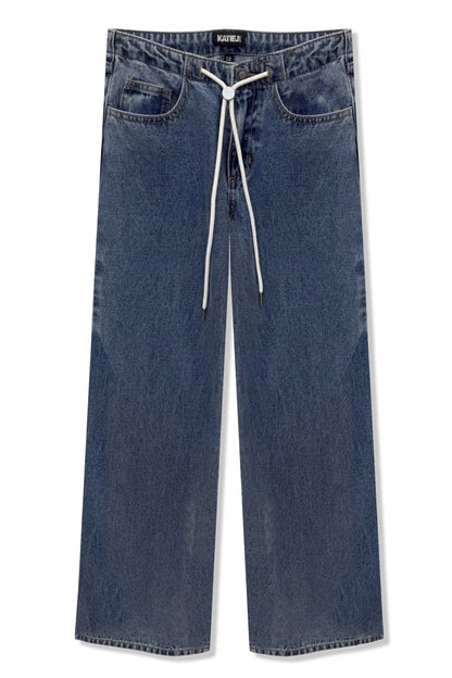 TWEEN TRIBECA WIDELEG DRAWSTRING JEANS