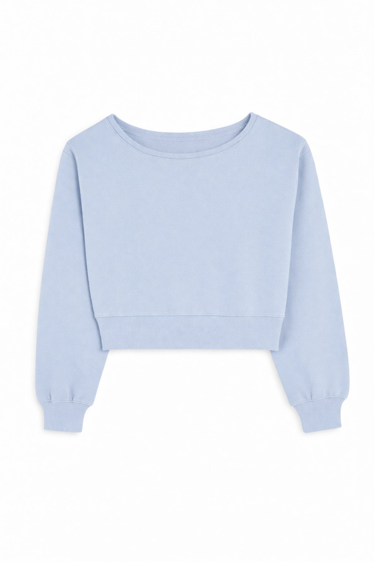 TWEEN TRISTAN VINTAGE STYLE OFF SHOULDER CROP TOP