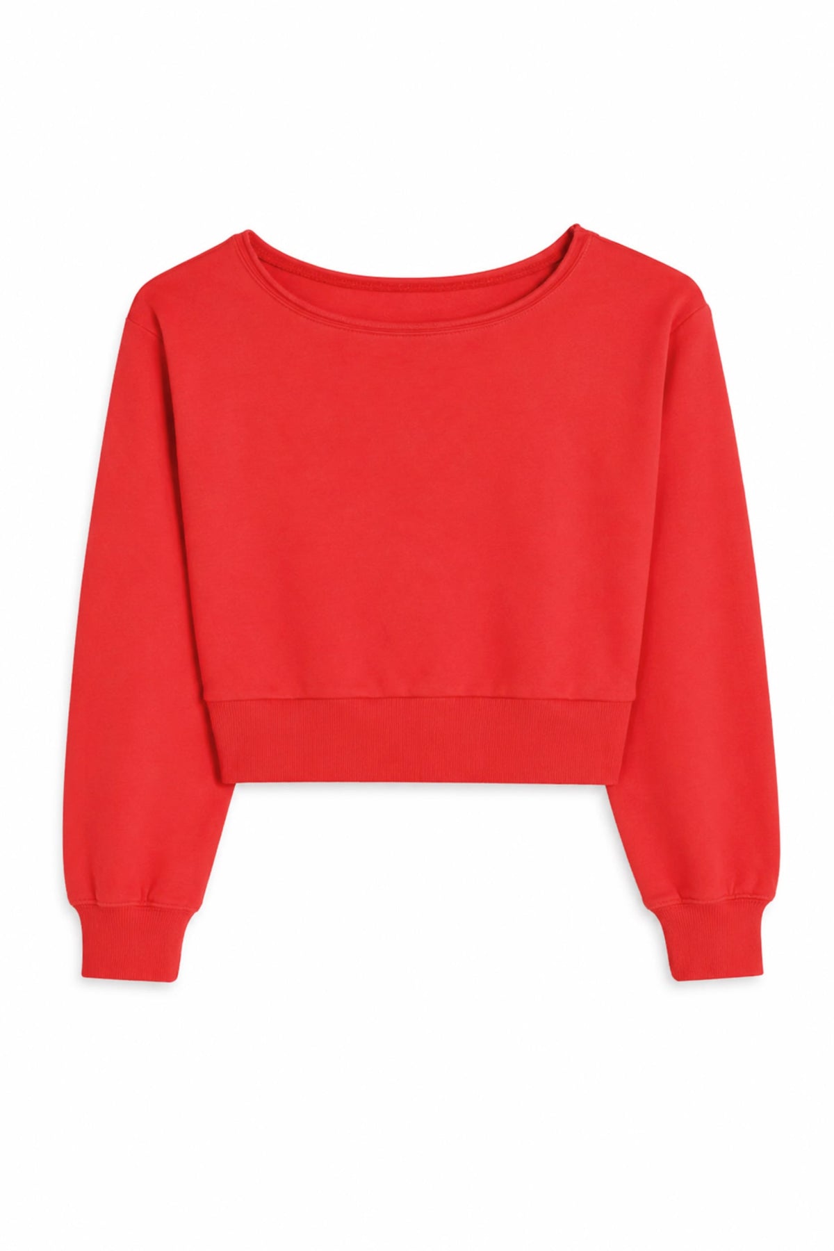 TWEEN TRISTAN VINTAGE STYLE OFF SHOULDER CROP TOP