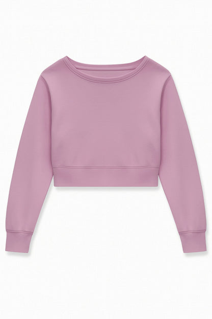 TWEEN TRISTAN VINTAGE STYLE OFF SHOULDER CROP TOP