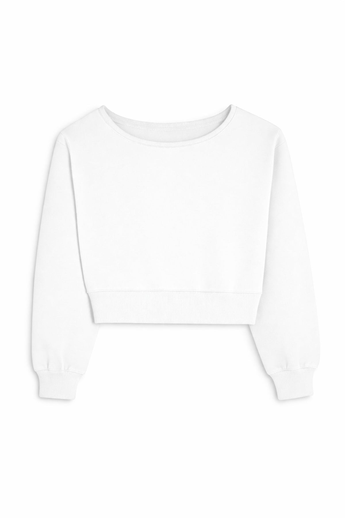 JUNIOR TRISTAN VINTAGE STYLE OFF SHOULDER CROP TOP