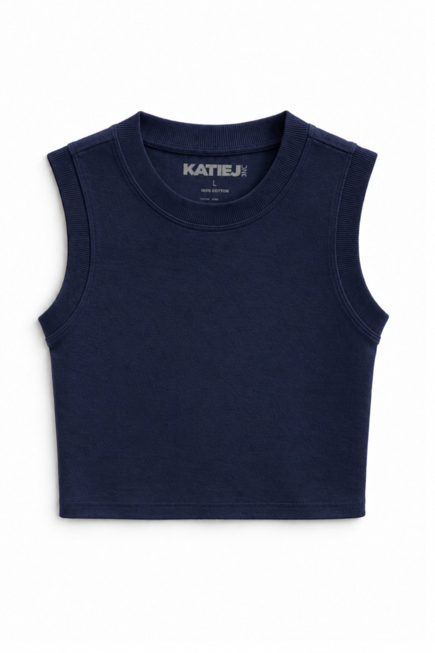 TWEEN TUCKER SOLID TERRY MUSCLE TANK