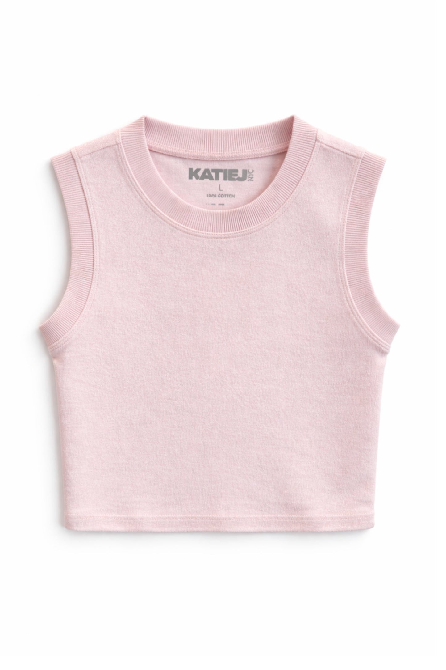 TWEEN TUCKER SOLID TERRY MUSCLE TANK