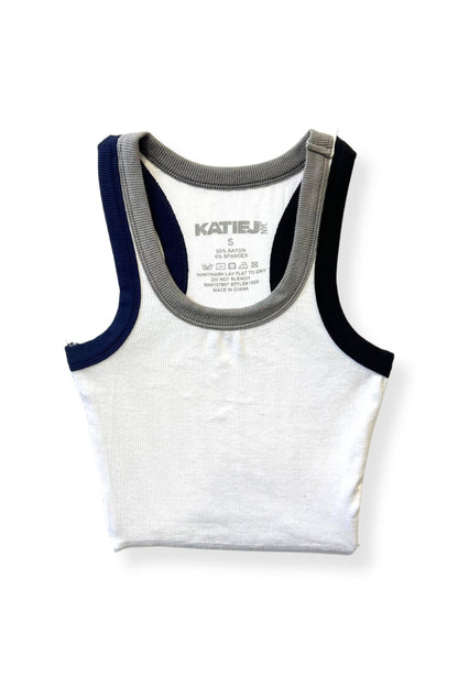 JUNIOR LIVI RIBBED TANK - FINAL SALE