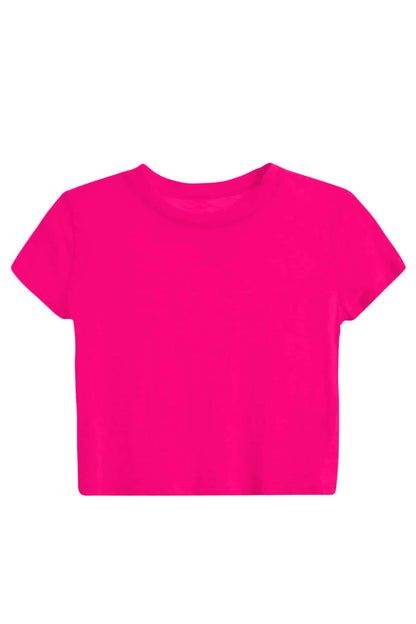 JUNIOR FEARLESS CROP TEE - FINAL SALE