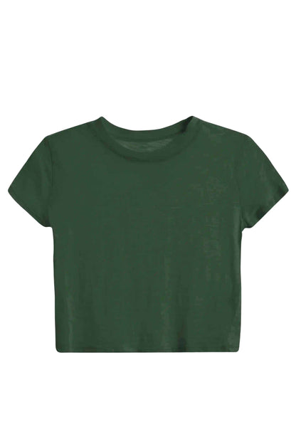 JUNIOR FEARLESS CROP TEE - FINAL SALE