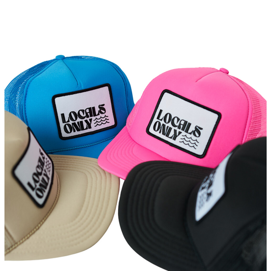 Locals Only II Patch Trucker Hat