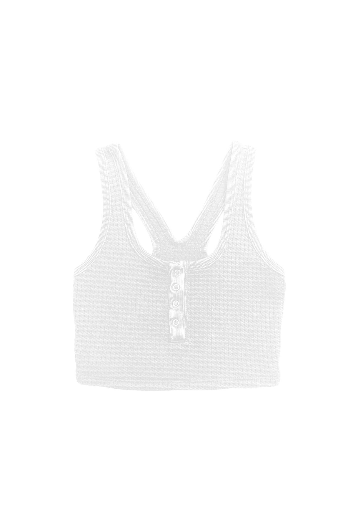 JUNIOR PACEY WAFFLE BRA TOP - FINAL SALE
