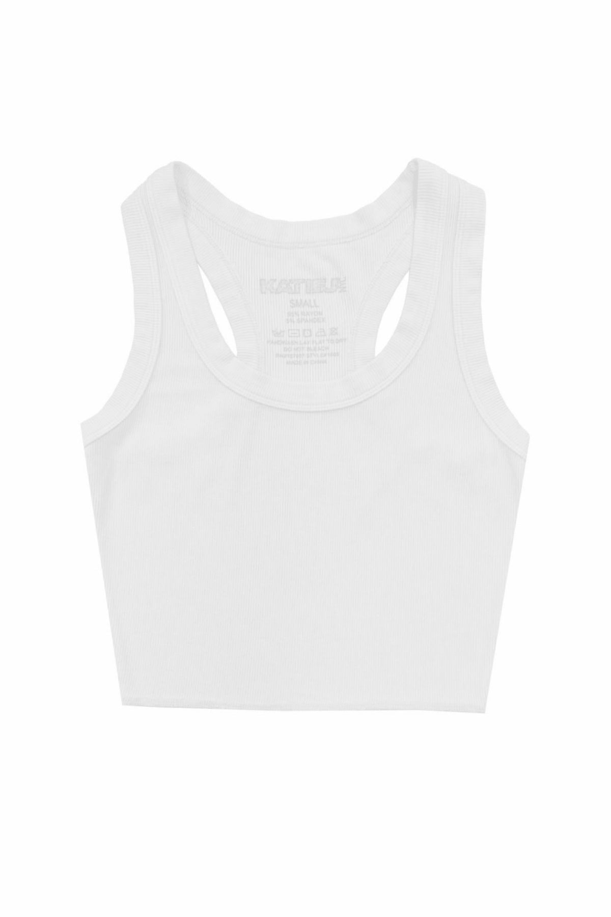 JUNIOR LIVI RIBBED SOLID TANK