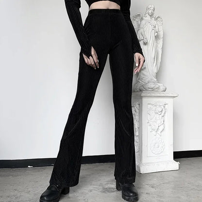 Vintage Flare Harajuku Halloween Pants