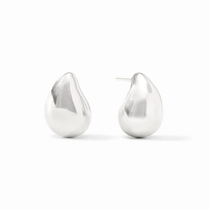 Wave Earring - Silver