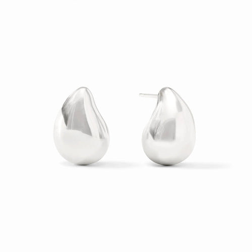 Wave Earring - Silver