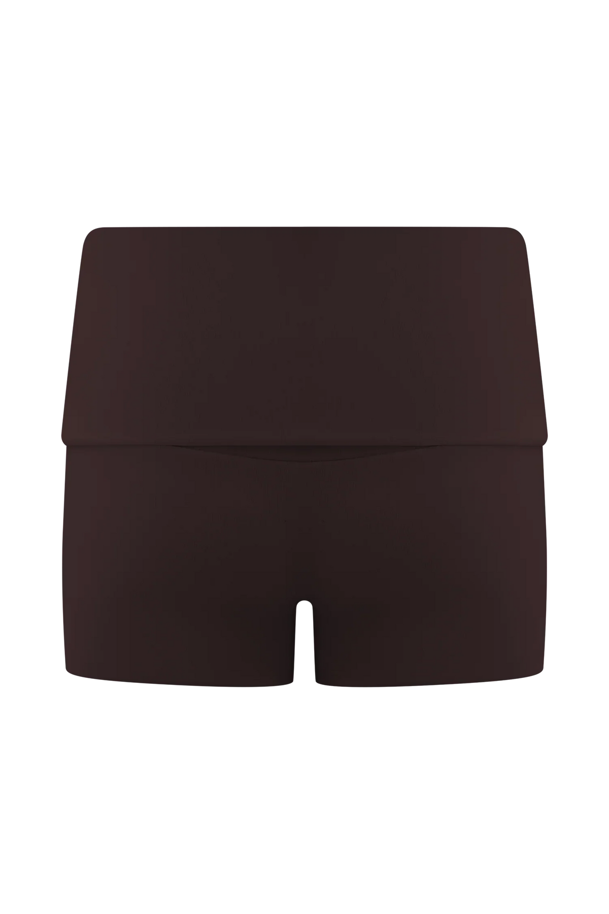 Birdie Fold Over Shorts Chocolate