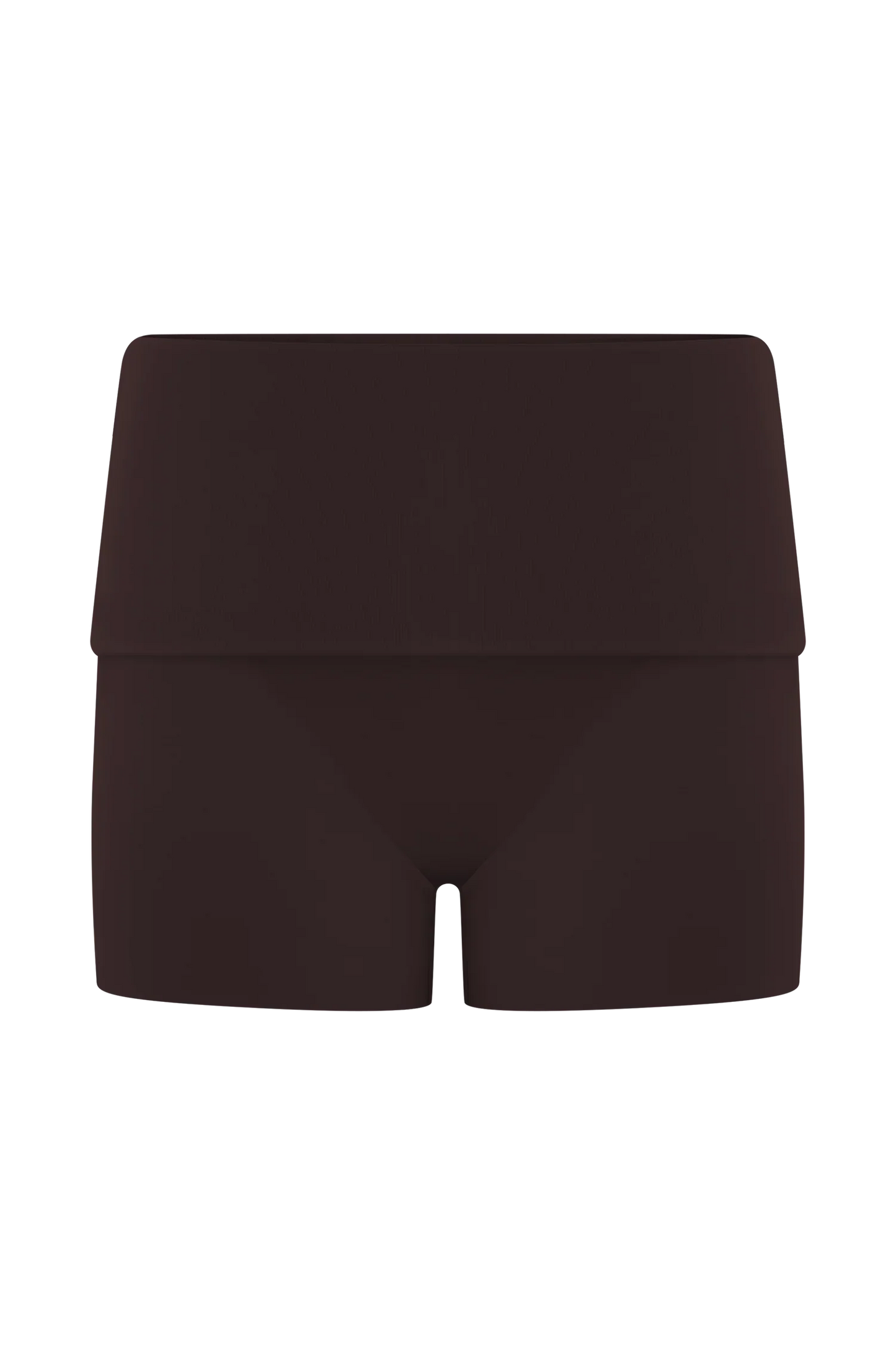 Birdie Fold Over Shorts Chocolate
