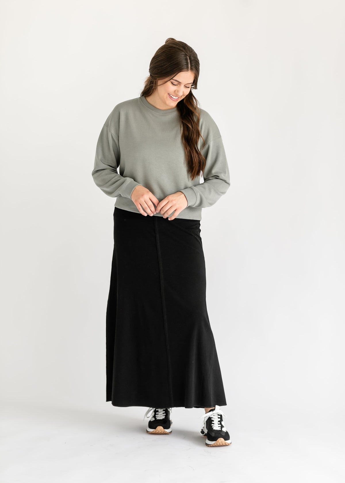 Allison Knit Maxi Skirt - FINAL SALE