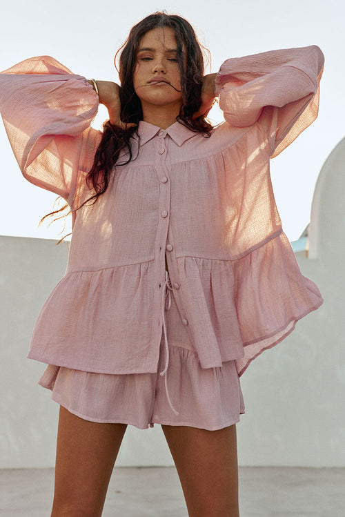Huxley Top - Blush