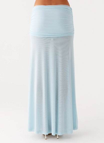Blaze Maxi Skirt Blue