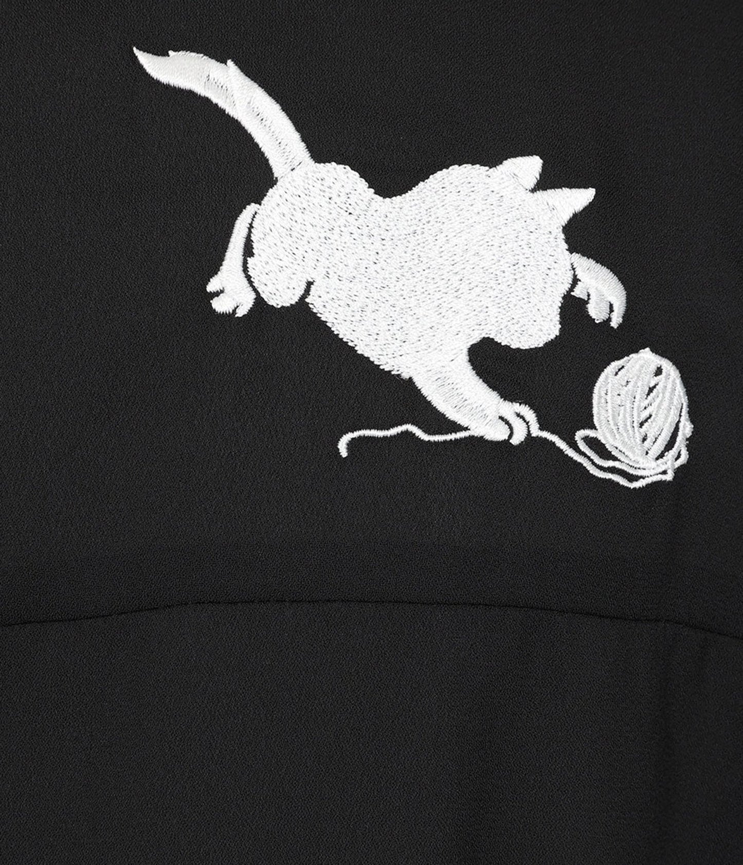 Banned Black & White Cat Sophie Blouse