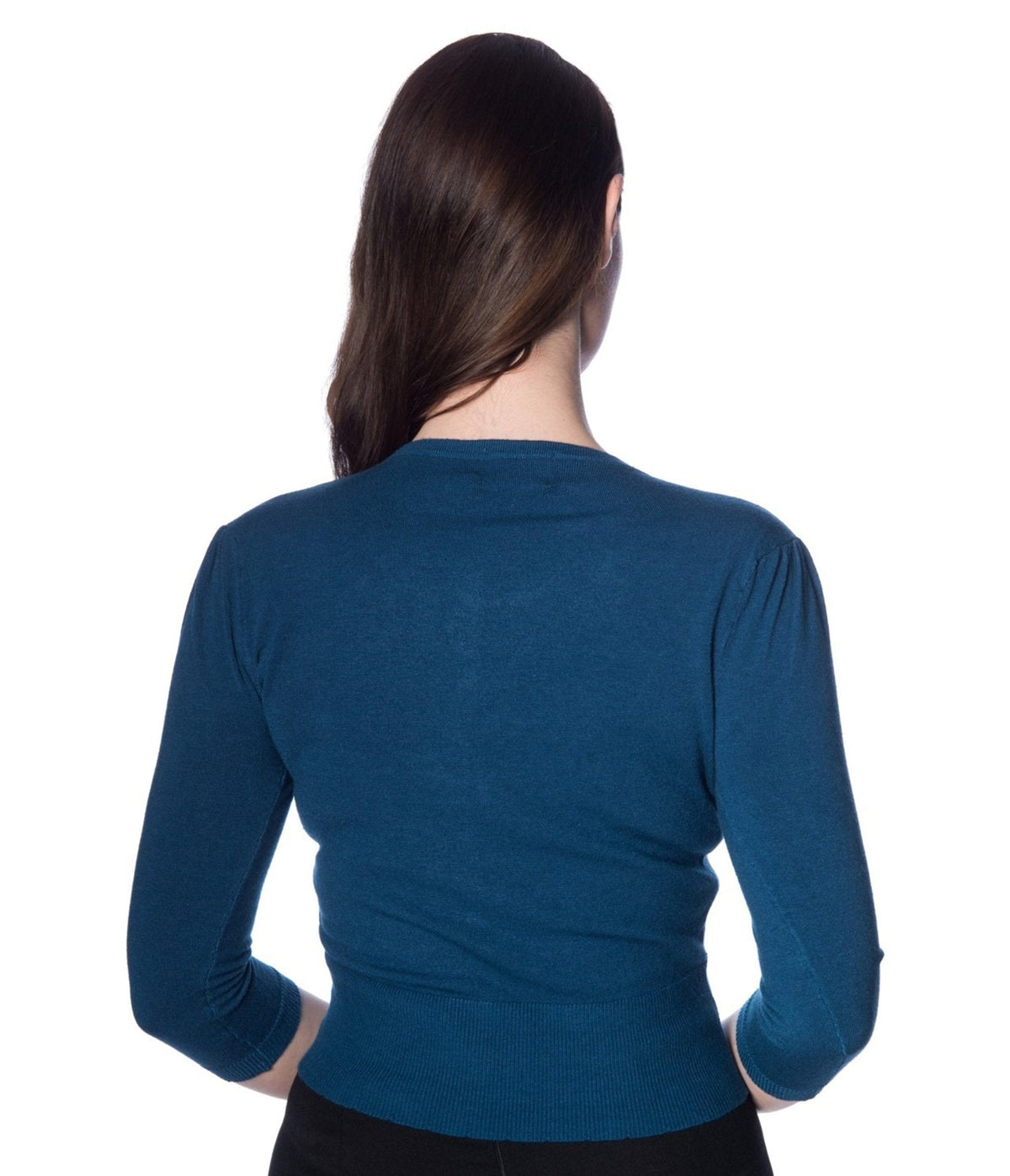 Banned Blue Cat Embroidered Cardigan