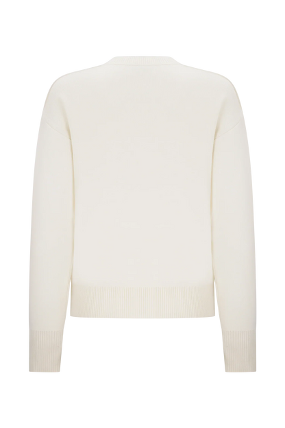 Braxton Cozy Knit Jumper Ivory