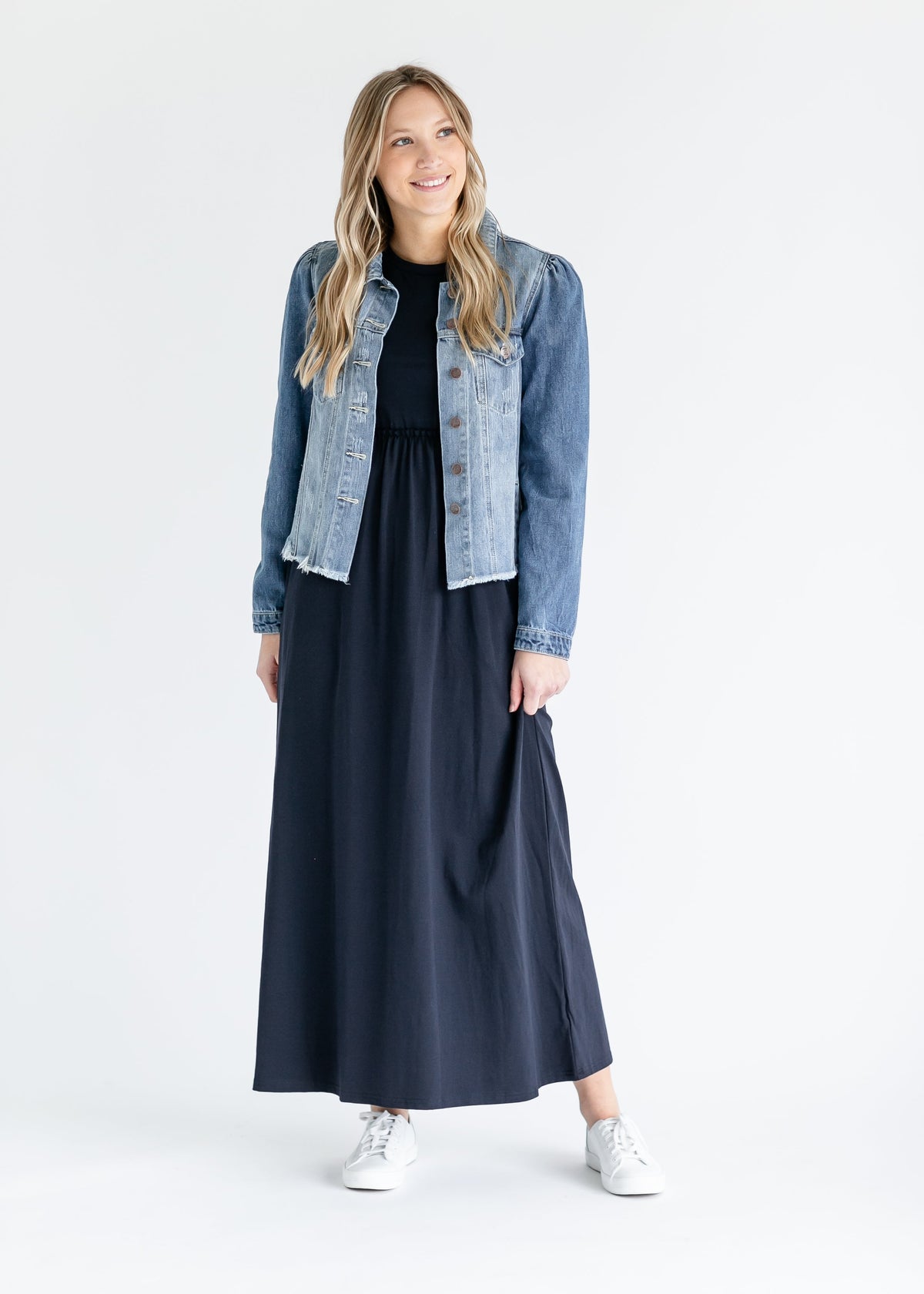 Brie Short Sleeve Maxi Dress - FINAL SALE