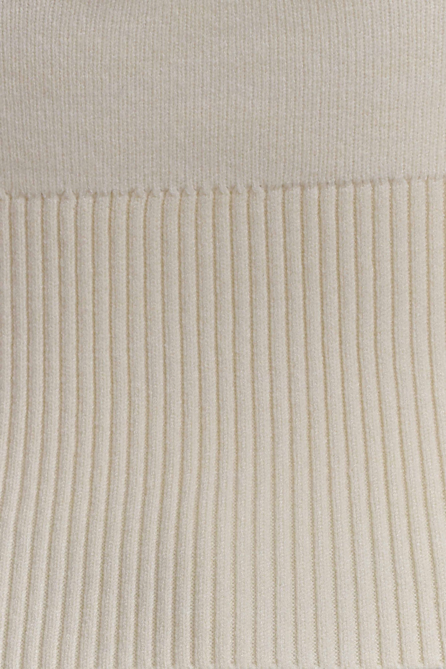 Carley Off Shoulder Knit Top Ivory