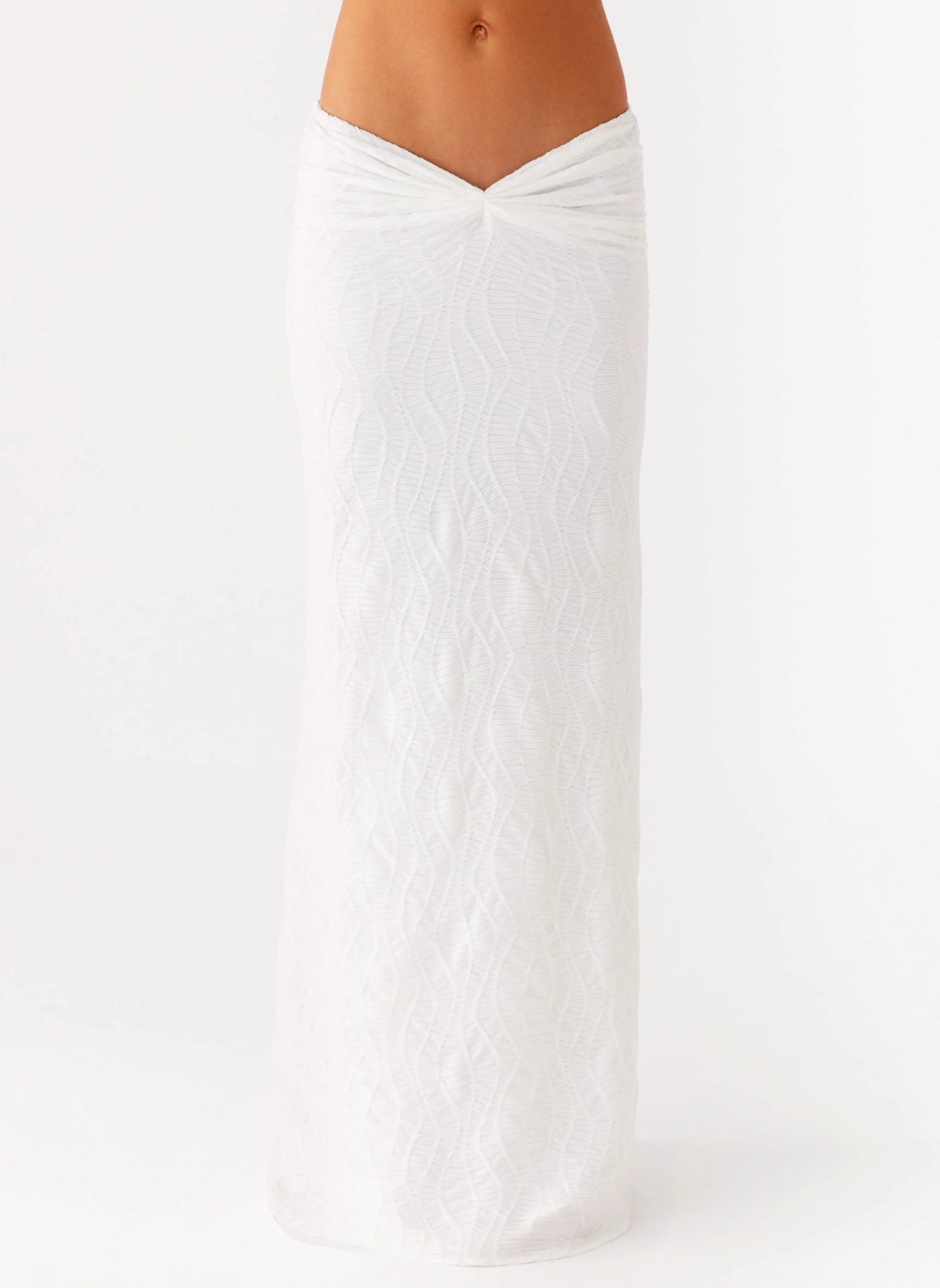 Briene Maxi Skirt White
