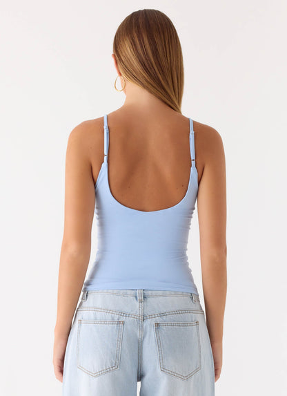 Blondie Tank Top Blue