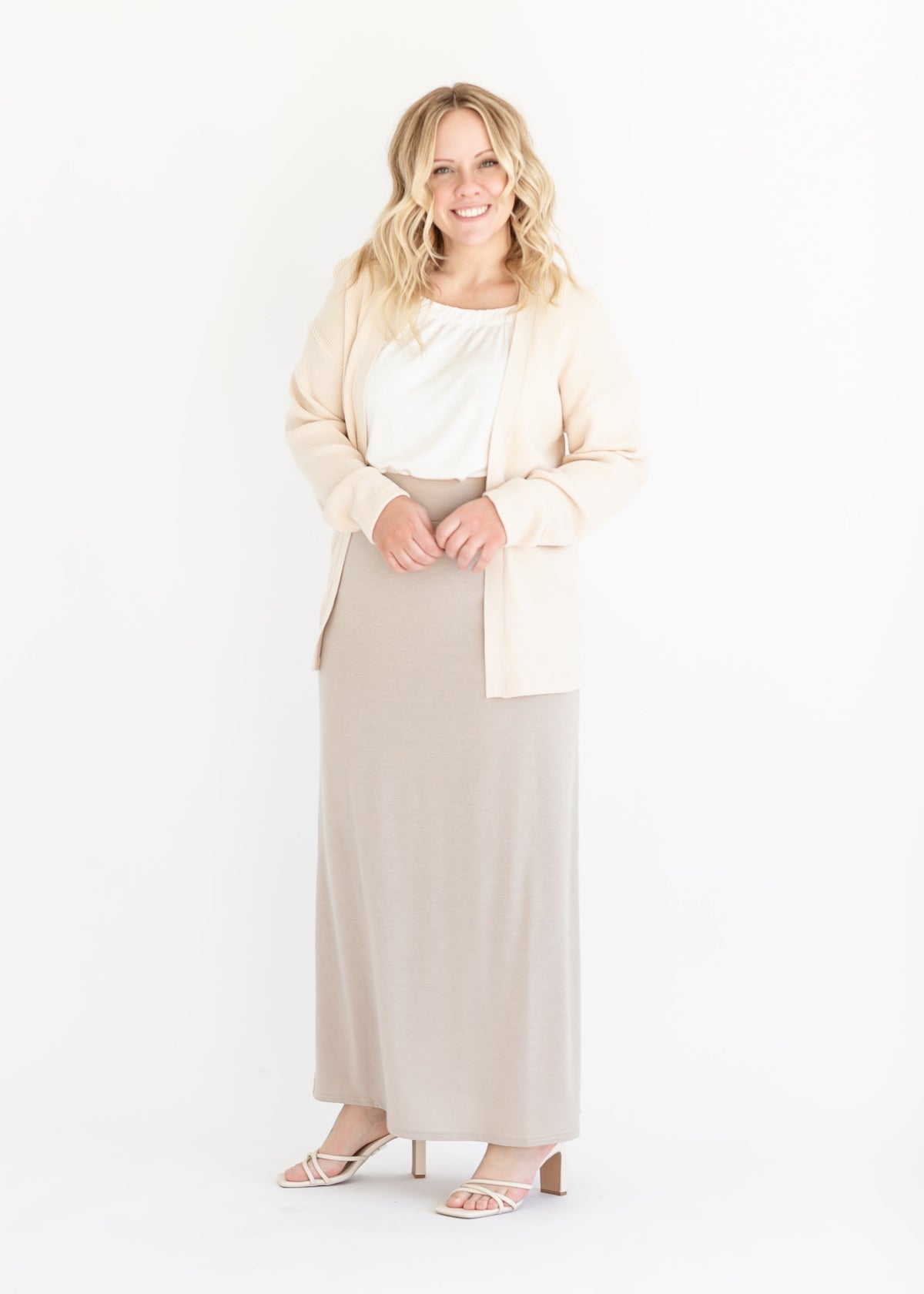 Clarise Premium Knit Maxi Skirt - FINAL SALE