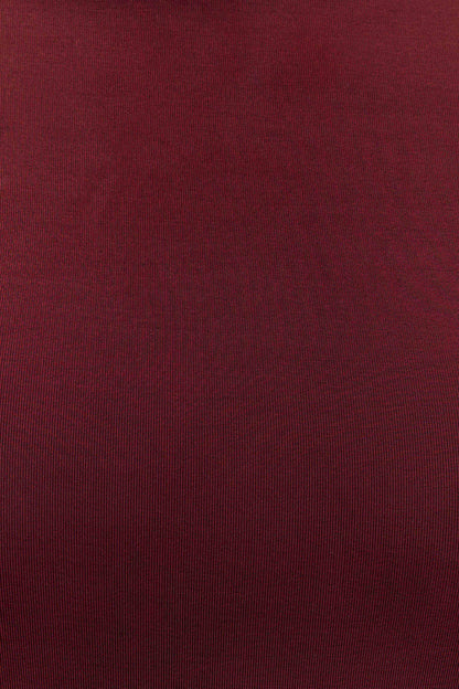 Bridget Slinky Cowl Back Top Burgundy