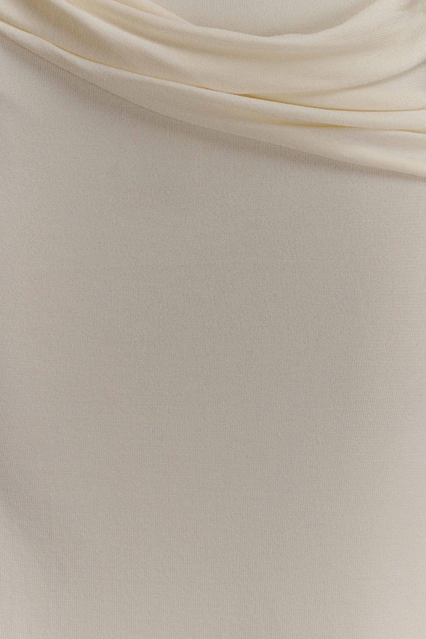 Bowie Low Rise Knit Maxi Skirt Ivory