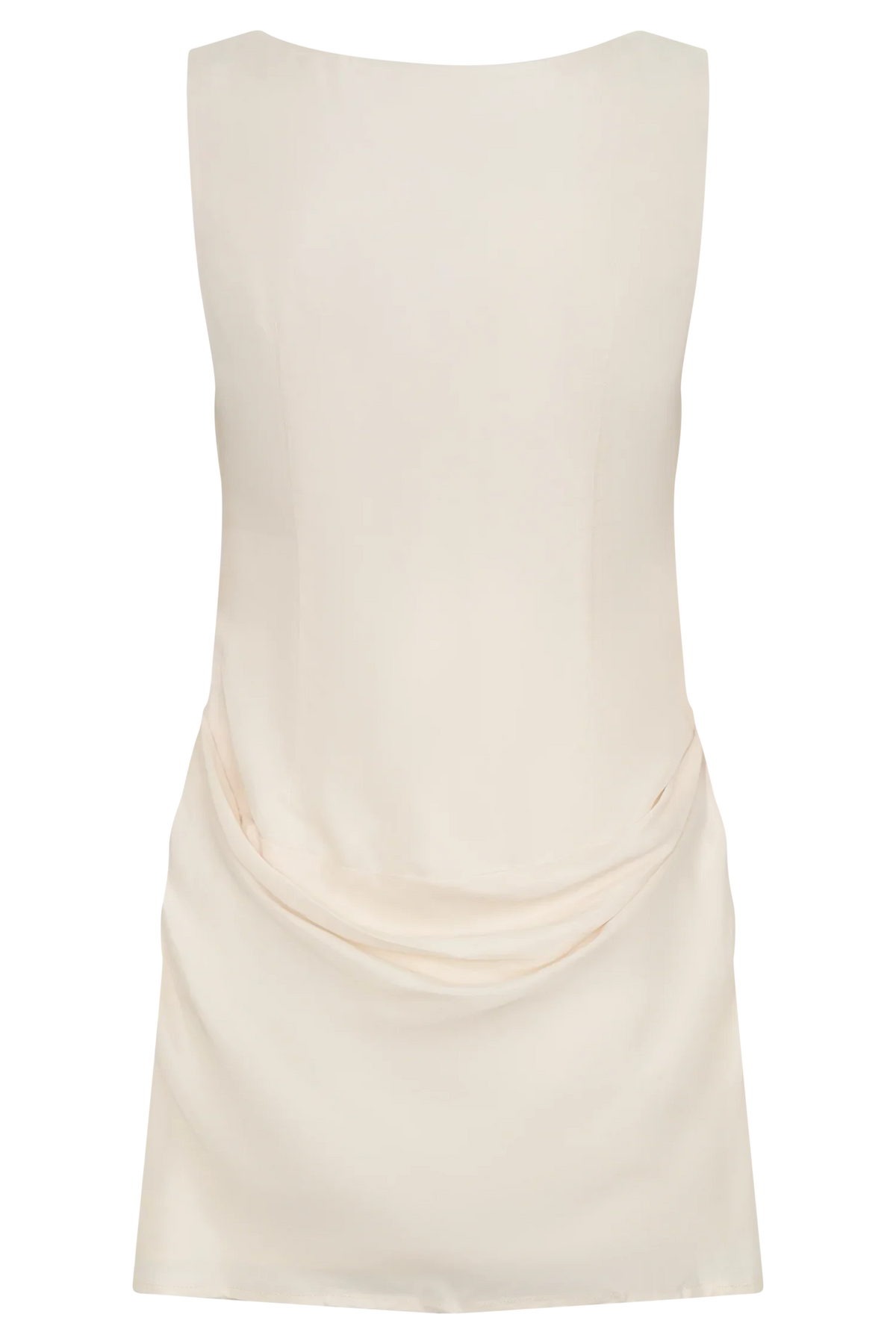 Bexley Draped Mini Dress Ivory