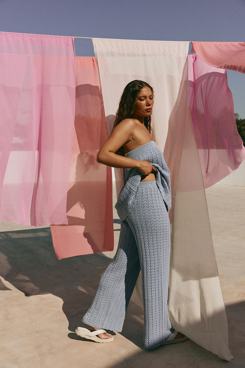Athena Pants - Blue