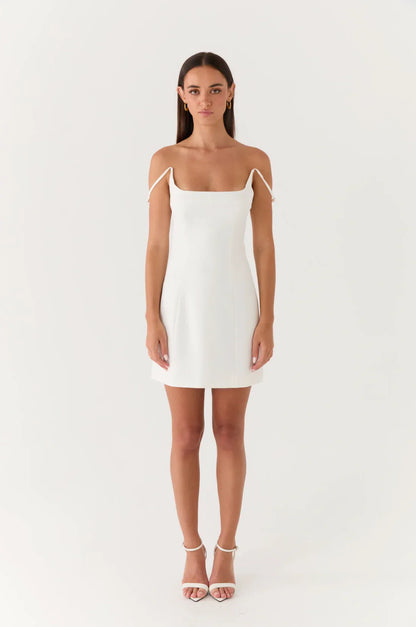 Caelia Mini Dress White