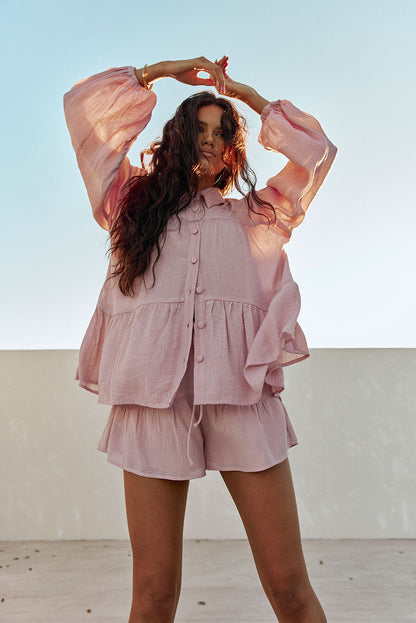 Huxley Top - Blush