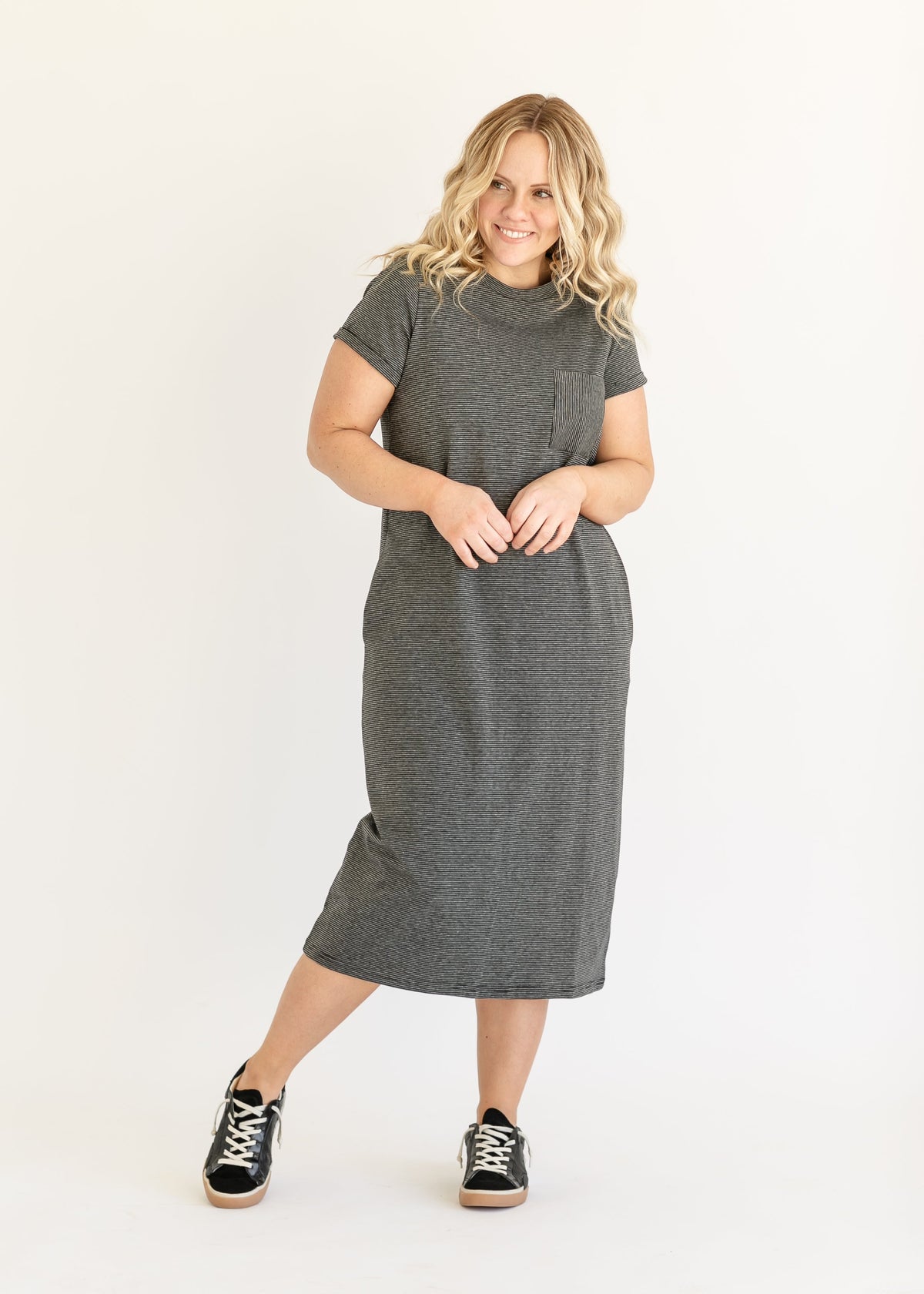 Finley T-shirt Midi Dress - FINAL SALE