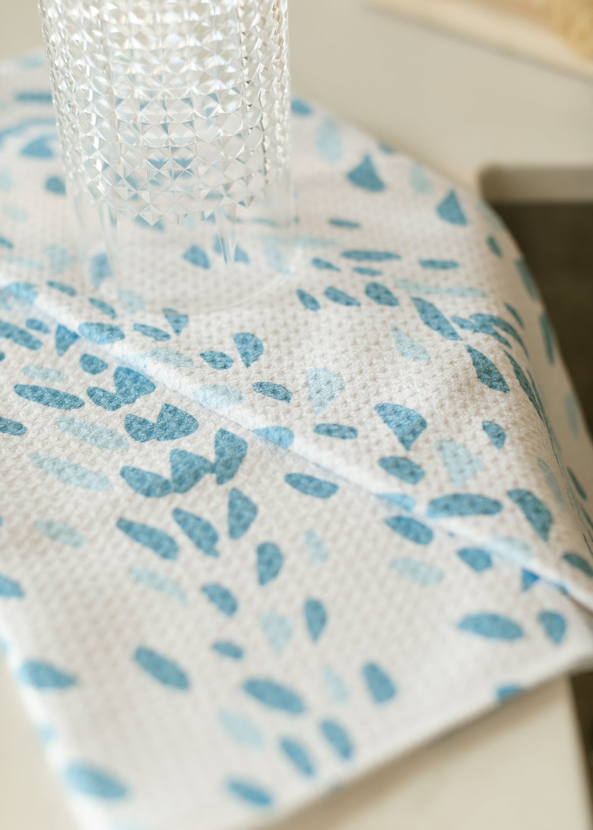 Geometry® Reeds Printed Midday Waffle Tea Towel - FINAL SALE