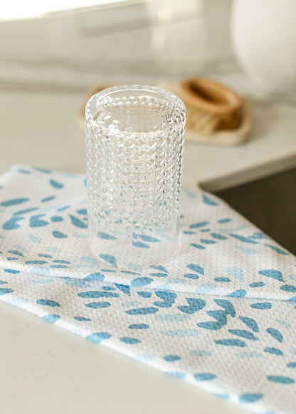 Geometry® Reeds Printed Midday Waffle Tea Towel - FINAL SALE