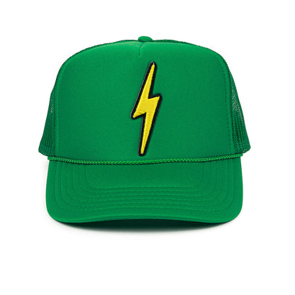 Local Beach Lightning Bolt Patch Trucker Hat