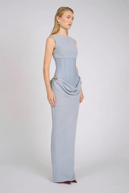 Hallie Dress - Slate