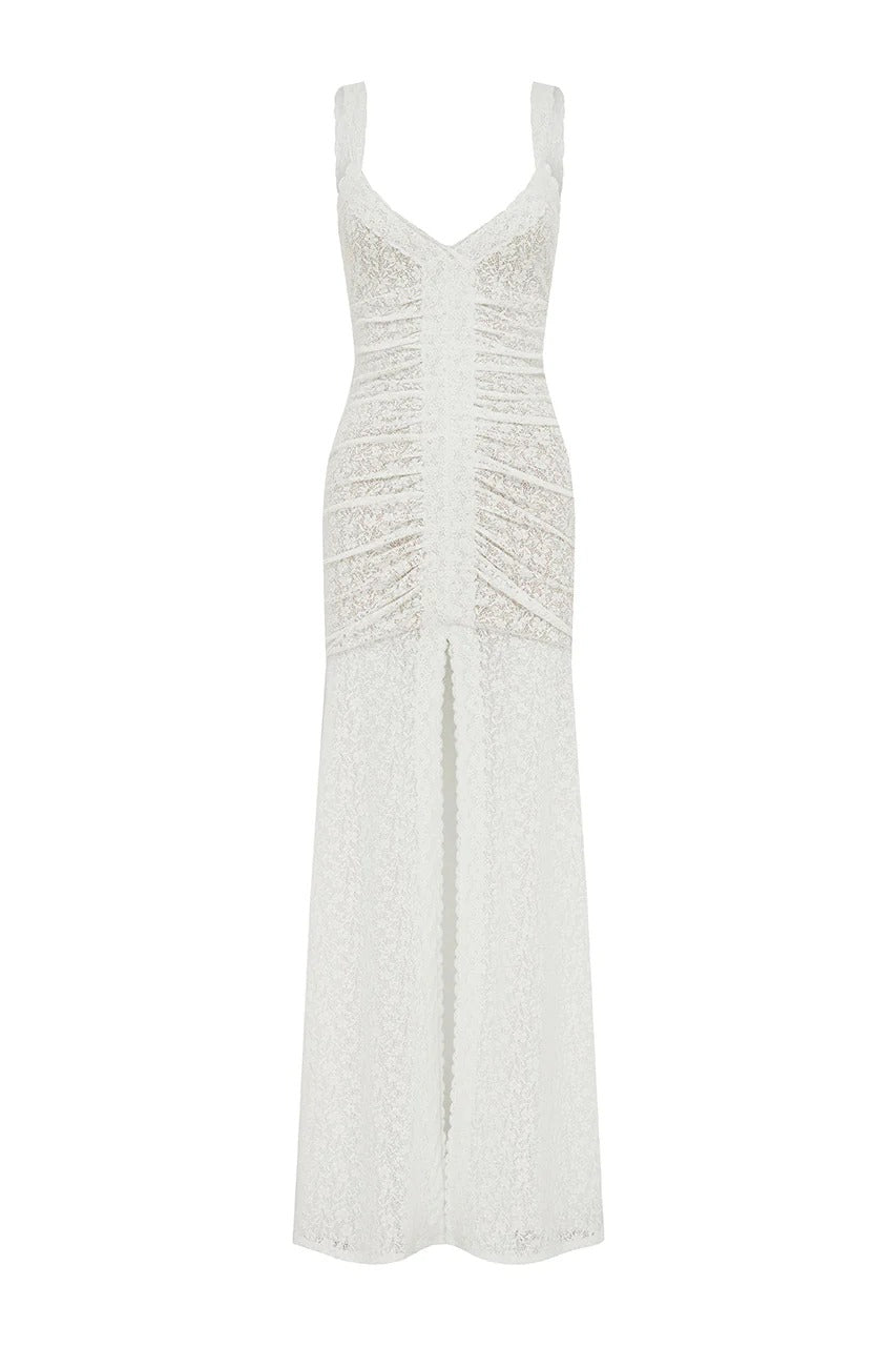 Silene Maxi Dress - White