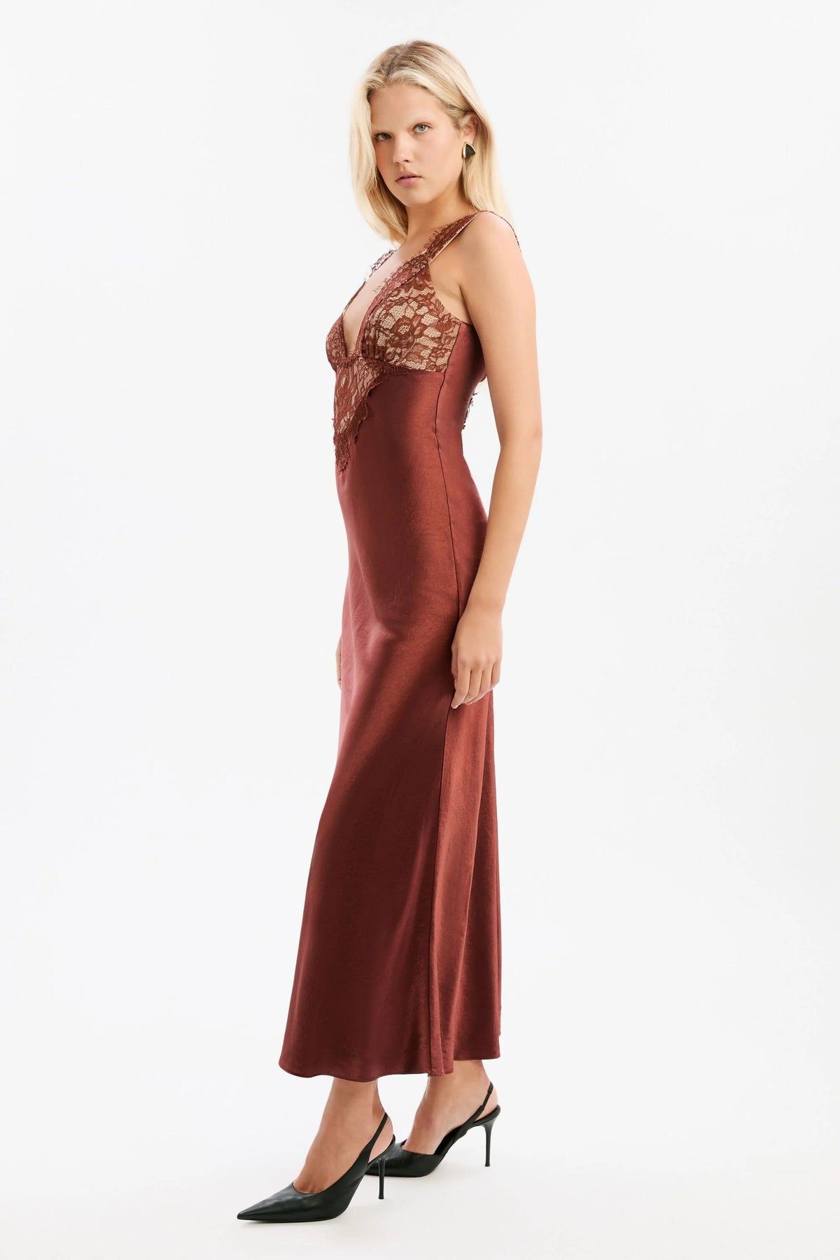 Torie Dress - Brick