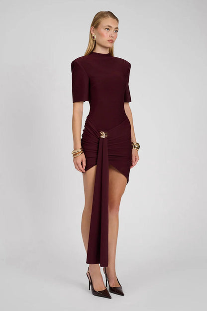 Alexander Dress - Wine