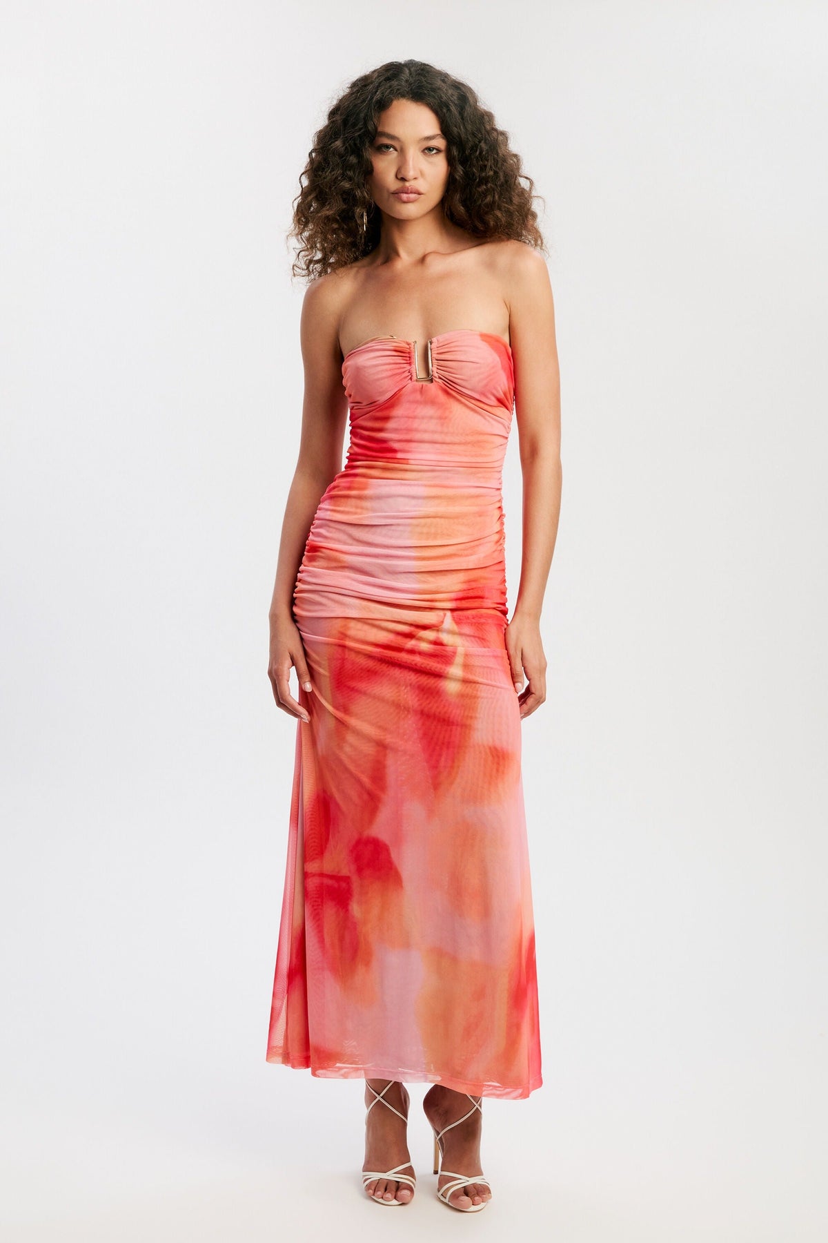 Stephanie Dress - Pink Floral