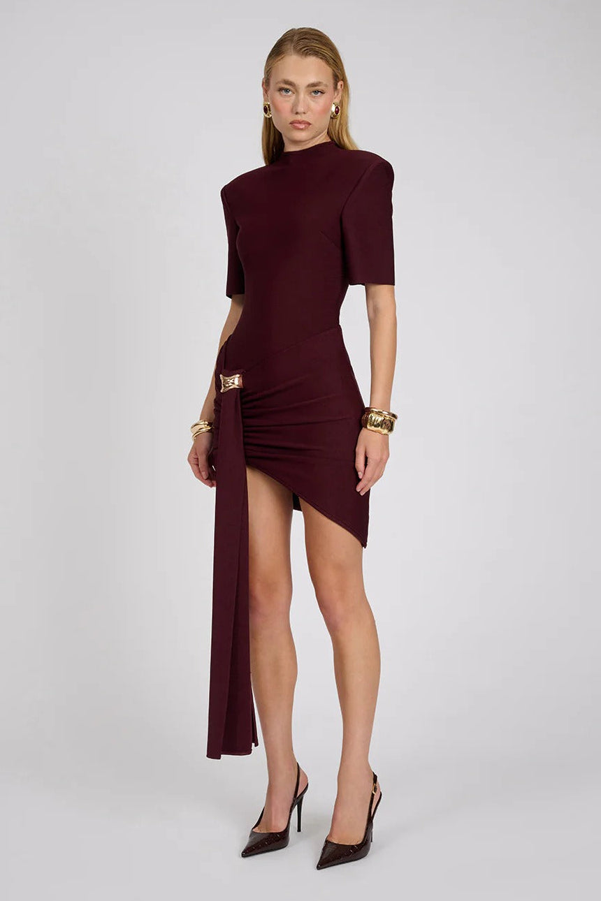 Alexander Dress - Wine