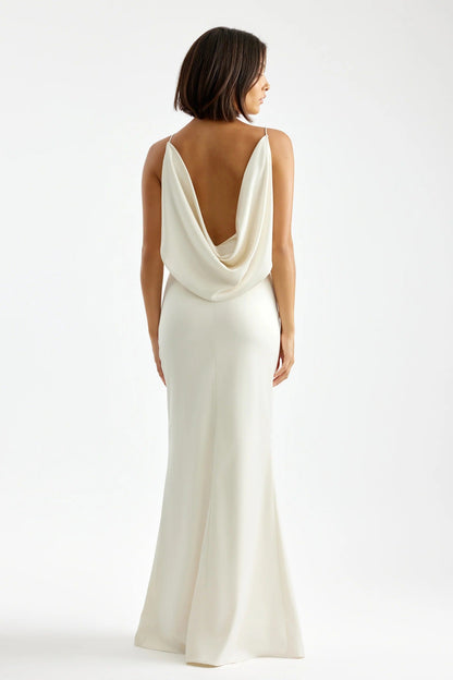 Leila Dress - Oyster